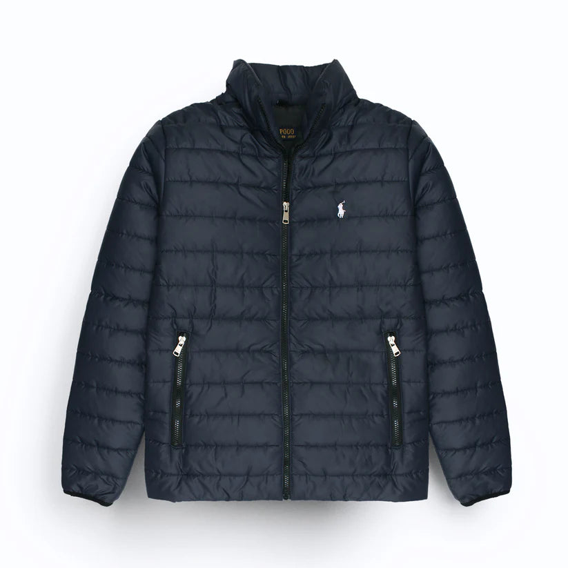 Navy Polo Puffer Jacket