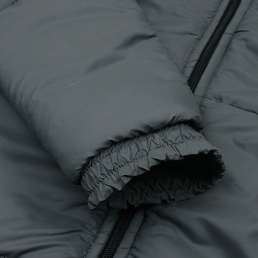 Grey Polo Puffer Jacket