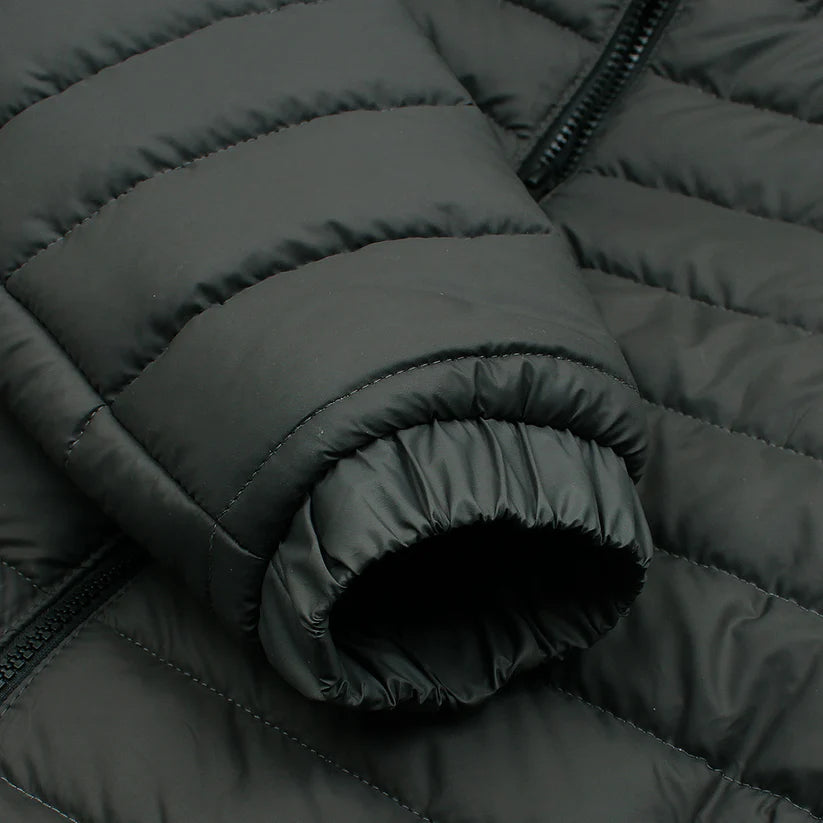 Charcoal Grey Polo Puffer Jacket