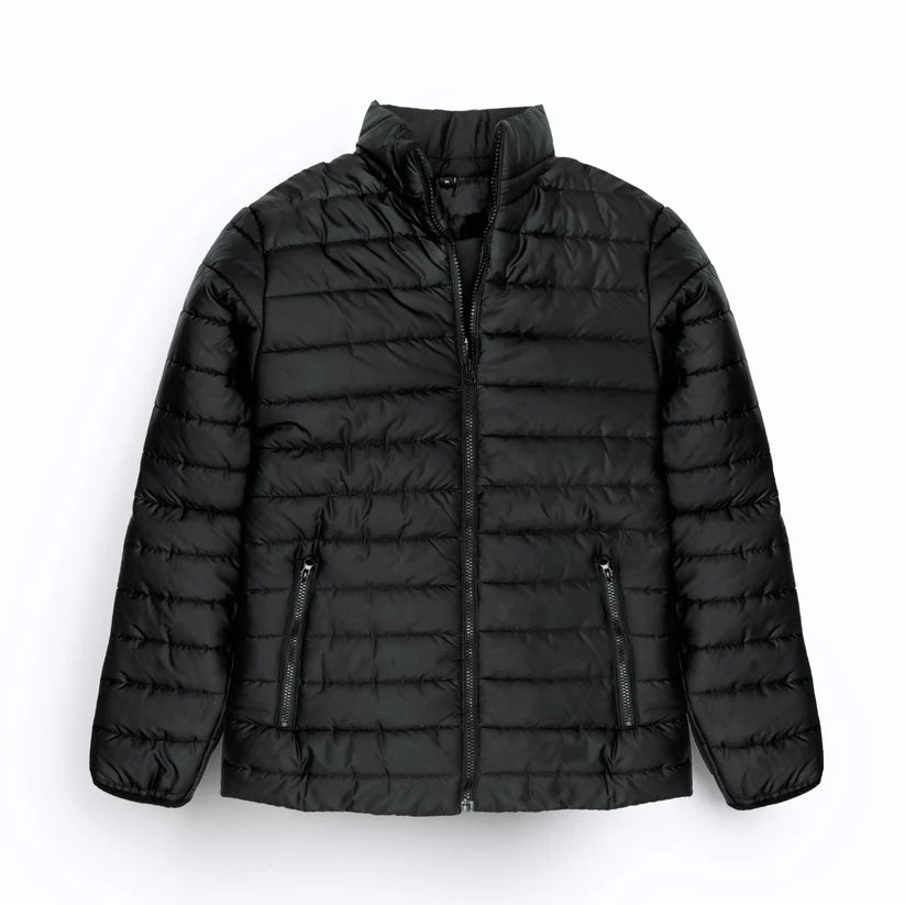 Black Zara Puffer Jacket